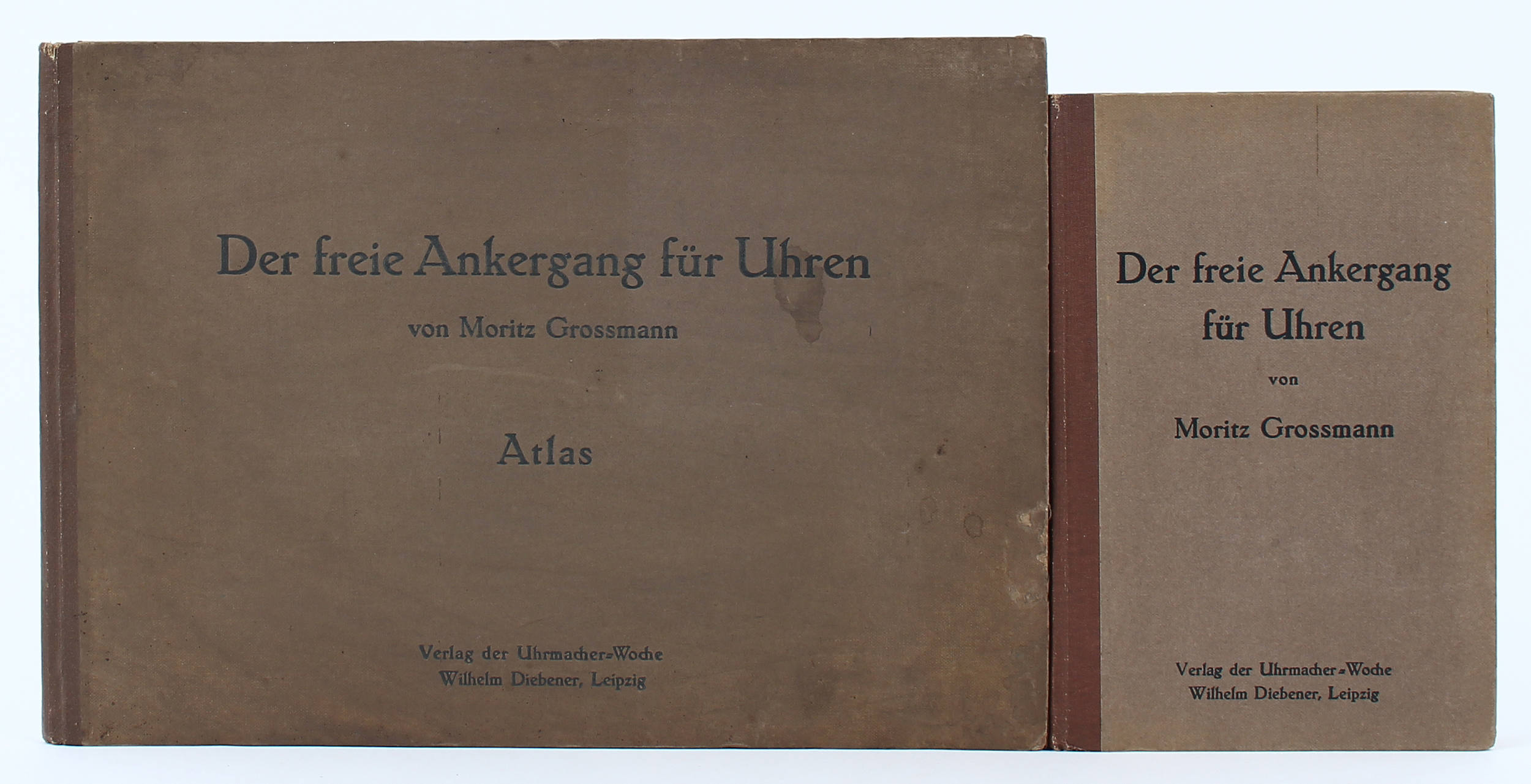 Grossmann, Der freie Ankergang für Uhren. 2 Bde.