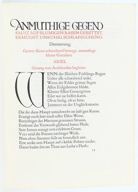 Goethe, Faust. Doves Press