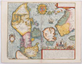 Dänemark. (Jordanus aus Braun-Hogenberg)