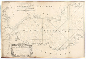 Roux, Carte de la Mer Mediterranée