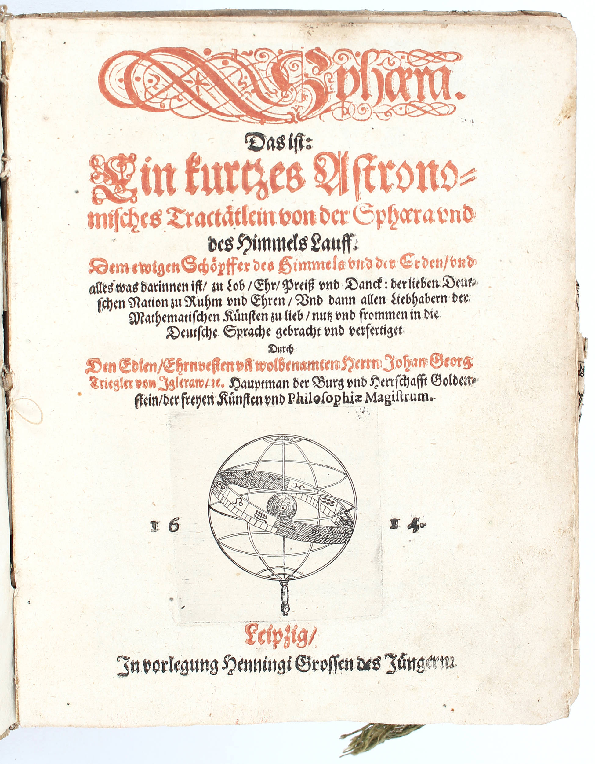 Triegler von Iglerau, Sphaera
