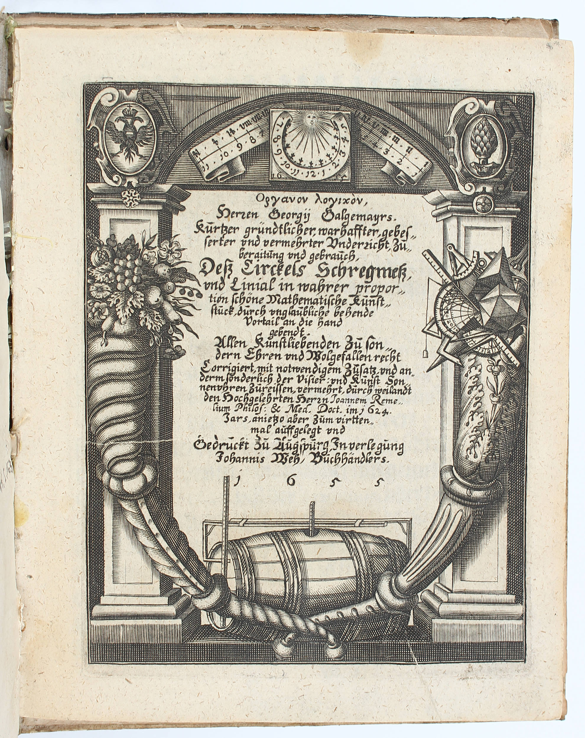 Galgemayr, Des Circkels Schregmeß