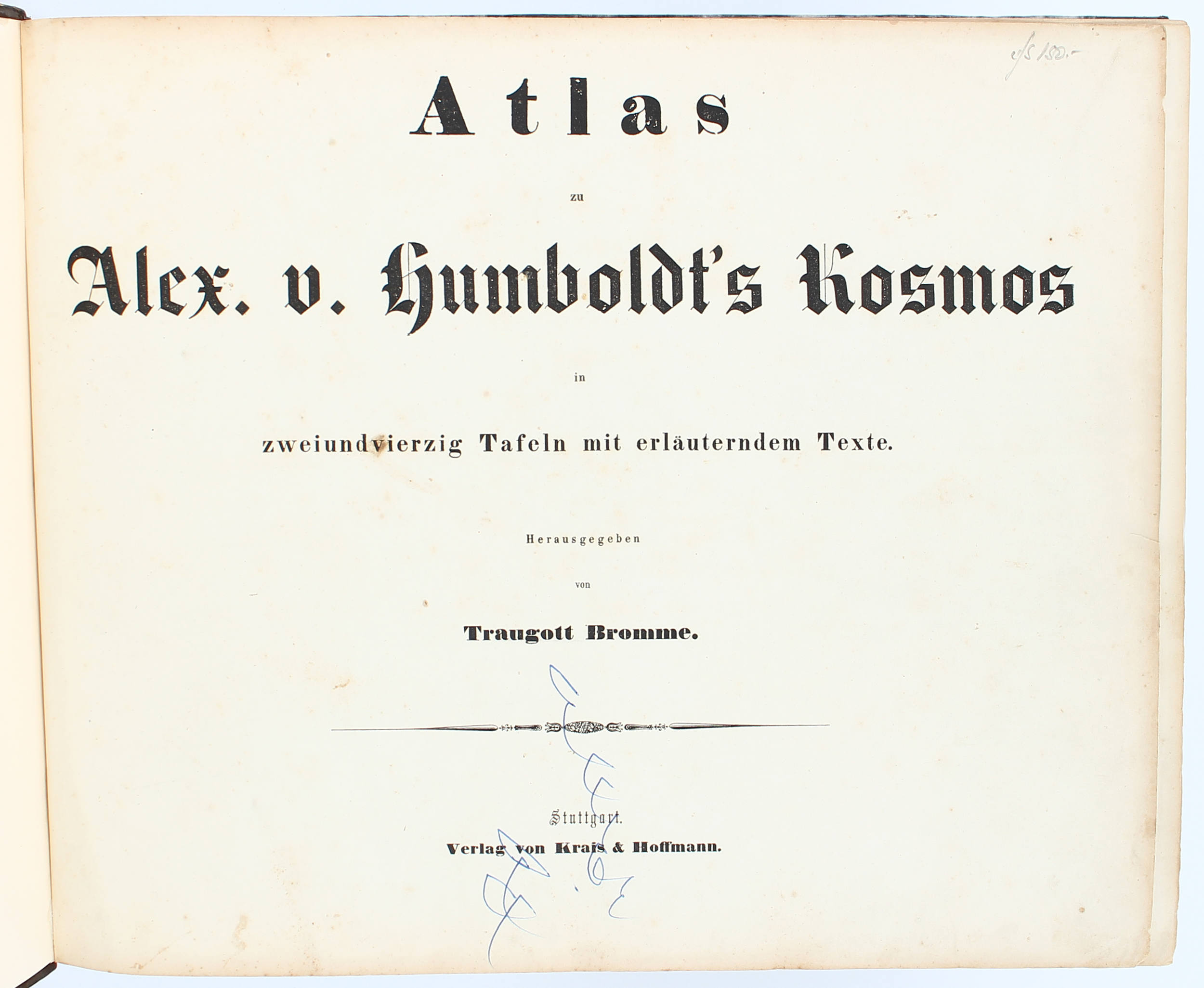 Humboldt/Bromme, Atlas Kosmos