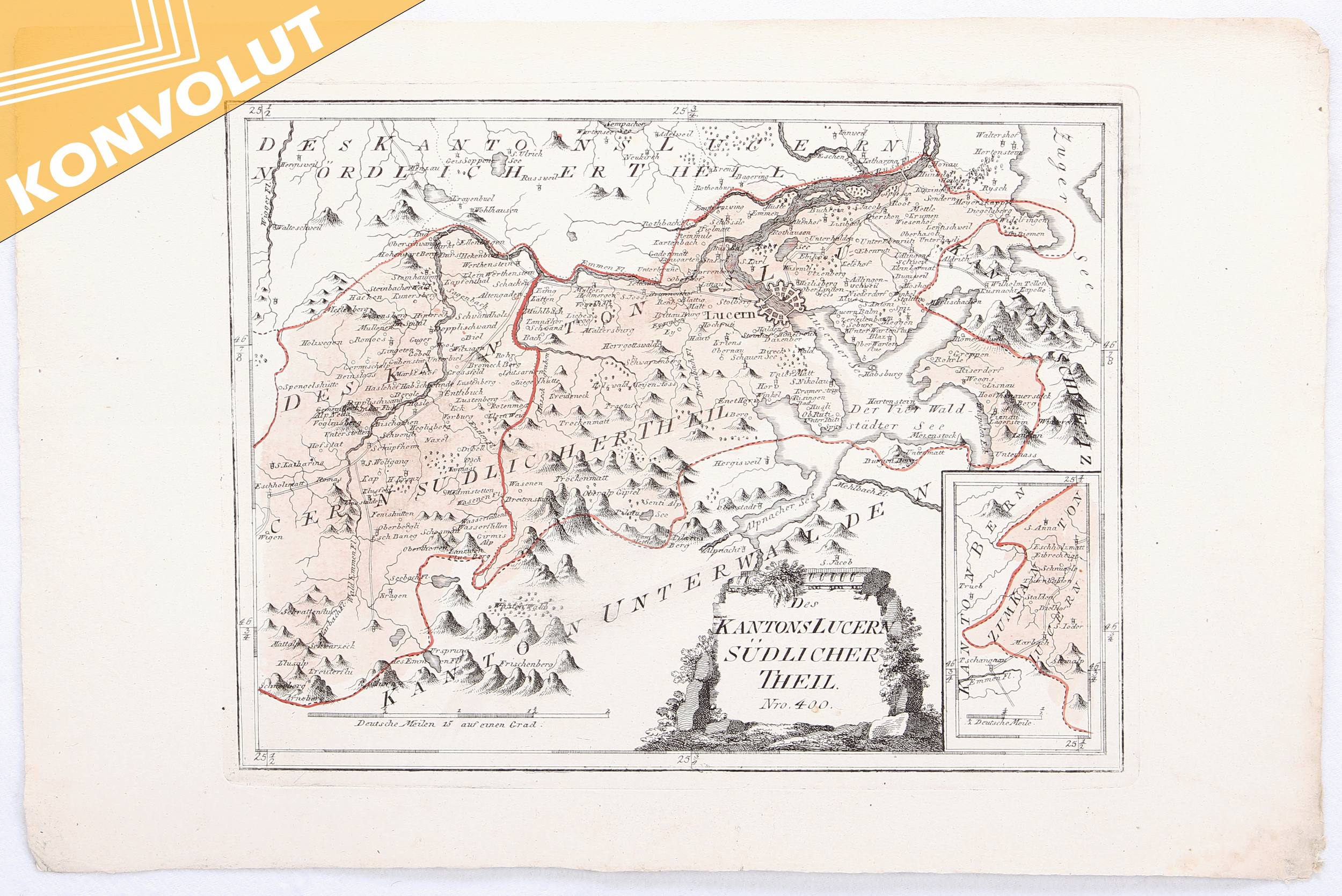 Schweiz. (Reilly). 40 Bll.
