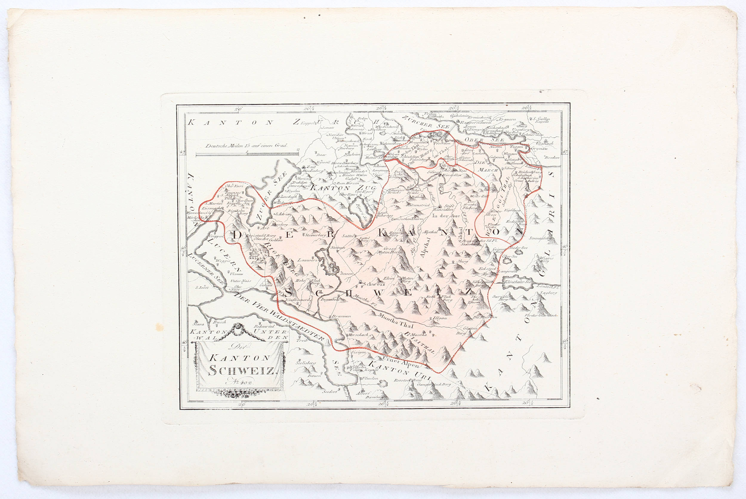 Schweiz. (Reilly). 40 Bll.