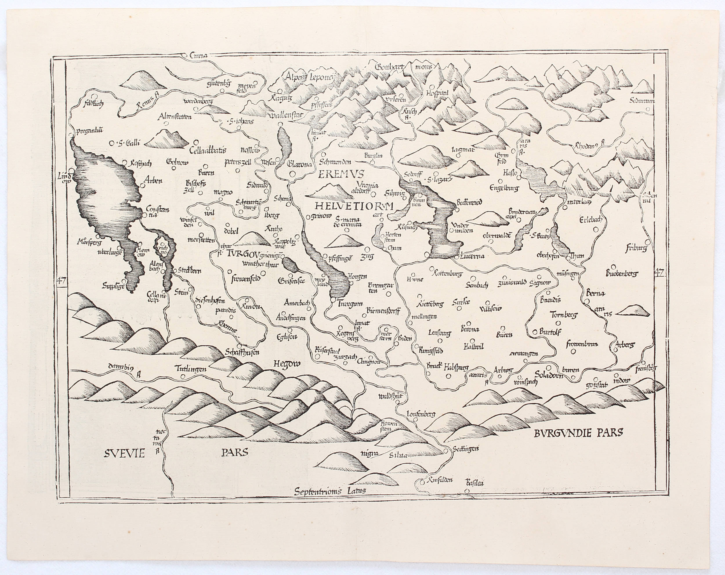 Schweiz.. (Ptolemaeus-Fries)