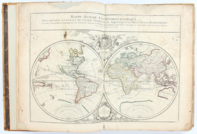 Sammelatlas mit französ. Karten