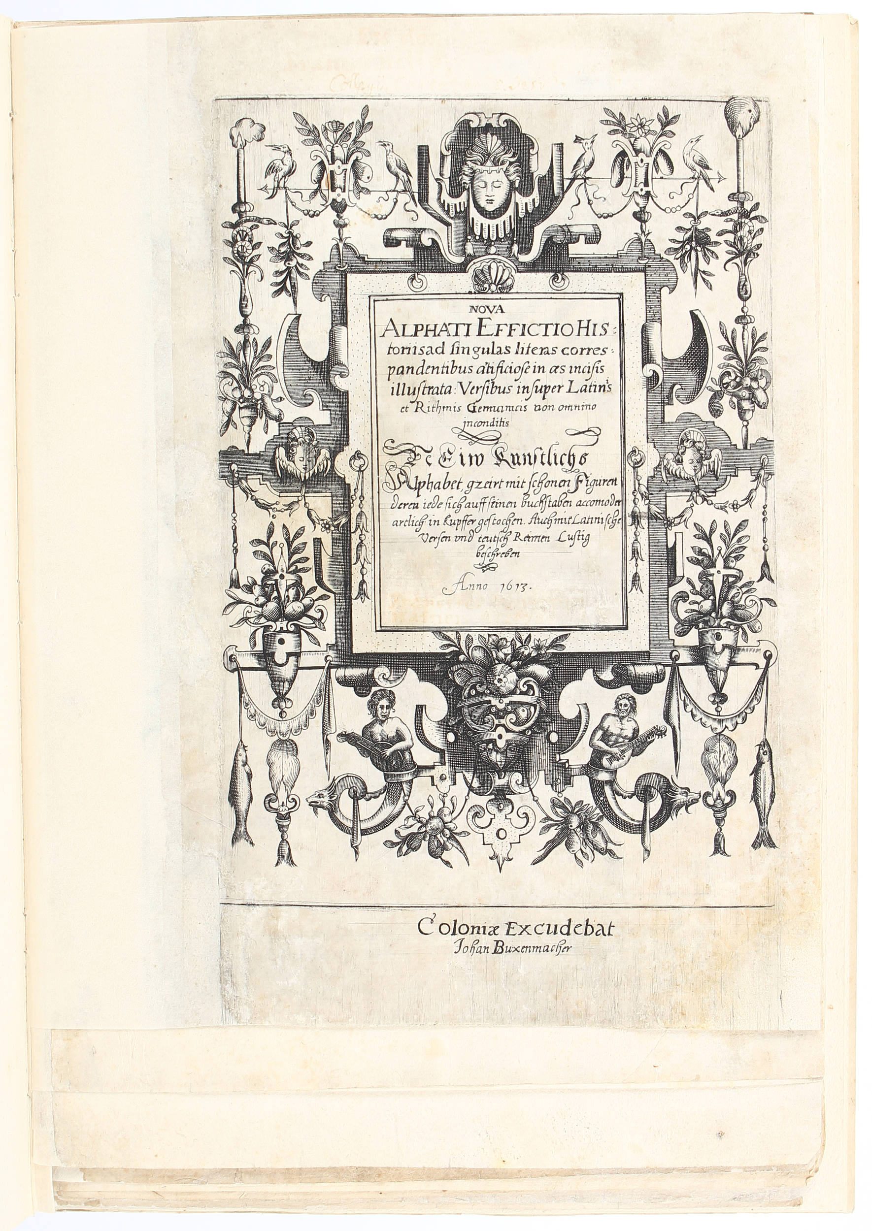 De Bry, Nova Alphati Effictio. 1613.