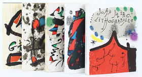 Mourlot, Miró Lithograph 1-4 / 5 Bde.