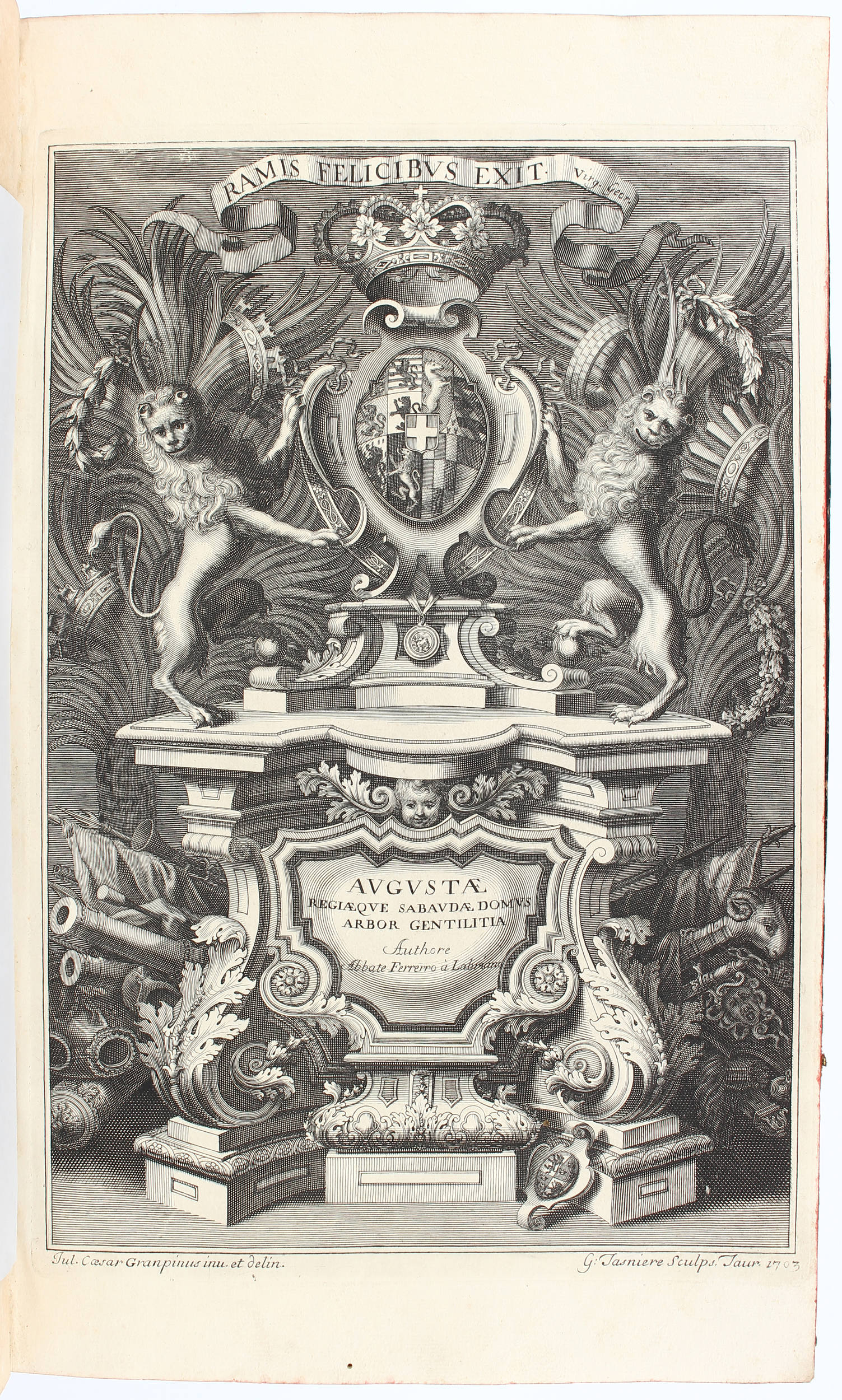 Ferrero di Lavriano. Augustae regiaeque Sabaudae