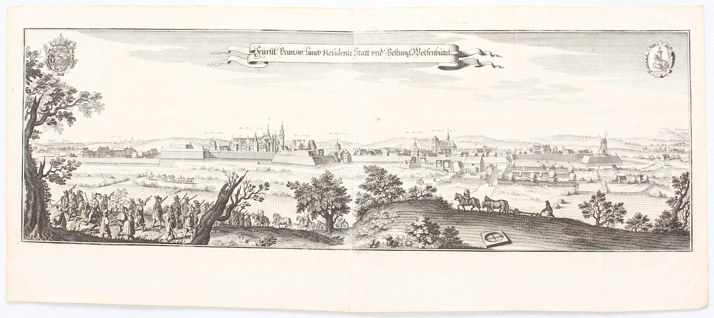 Hannover.  Merian-Buno / 4 Bll.