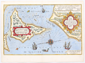 Kurland mit Oesel. Waghenaer-Doetecum