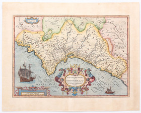 Valencia. (Ortelius) / 3 Bll.