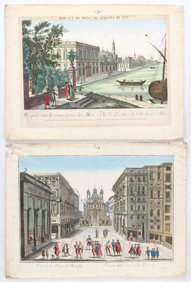 Italien. 4 Bll. Guckastenkupf.