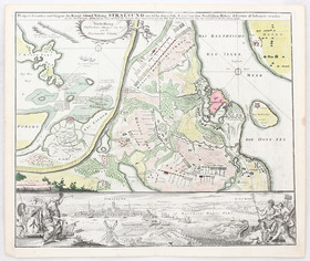 Stralsund. Homann / 2 Bll.