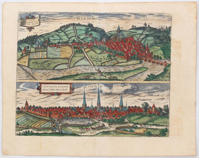 Essen-Werden. (Braun-Hogenberg)