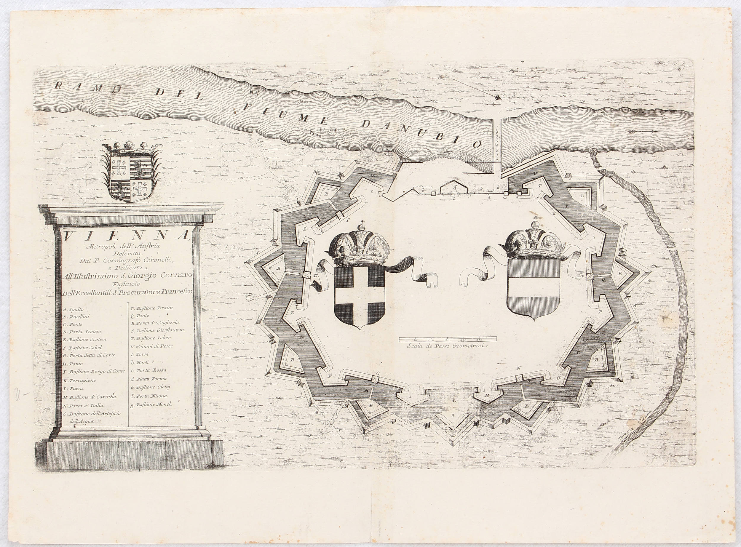 Wien. Belagerung 1683. Busetto-Zini / 3 Bll.