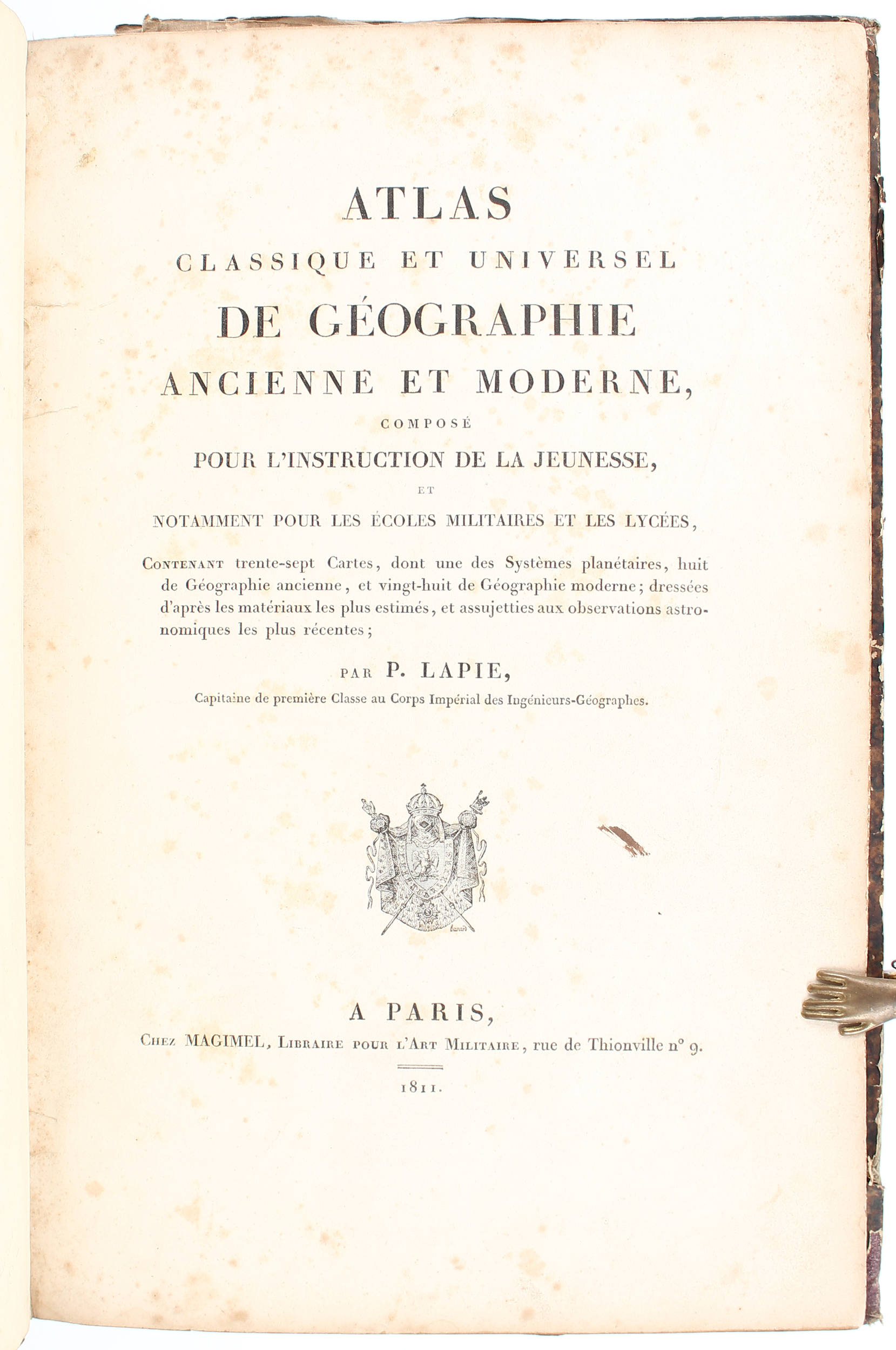 Lapie, Atlas classique et universel