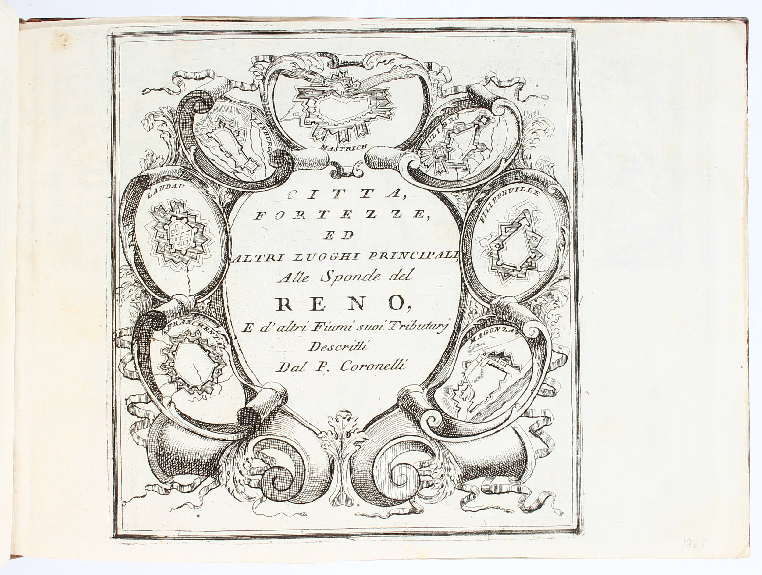Coronelli, Sponde del Reno