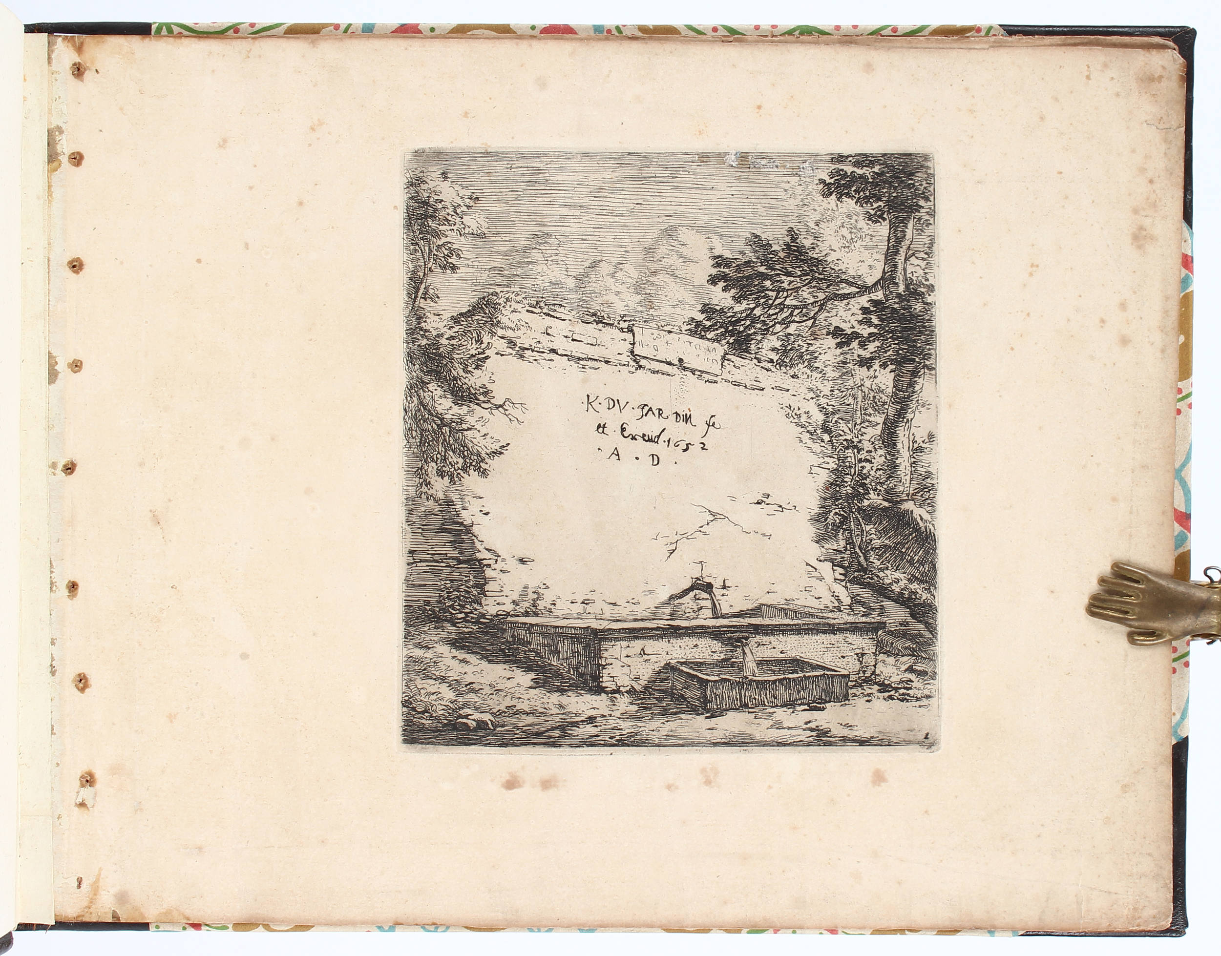 Dujardin, Folge von Radierungen