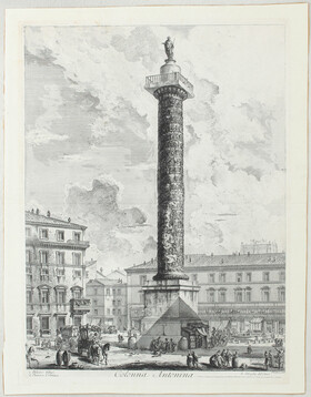 Rom. Colonna Antonina. Piranesi