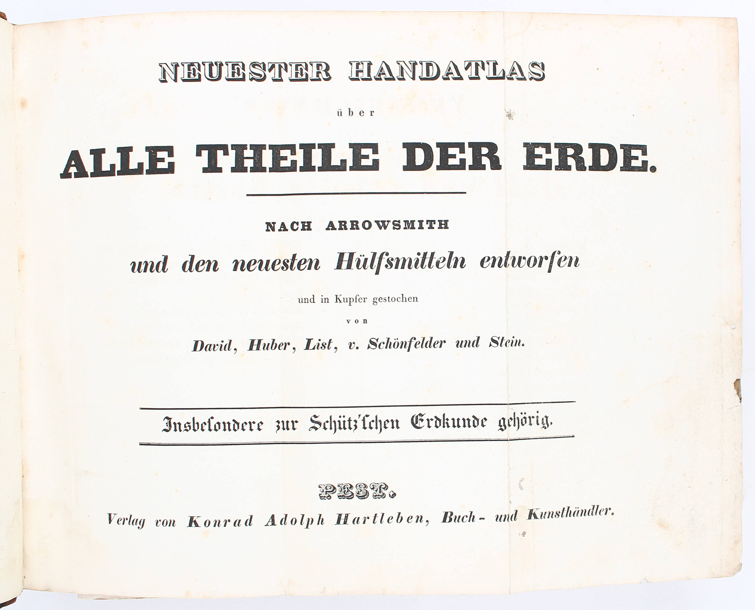 (Arrowsmith), Handatlas