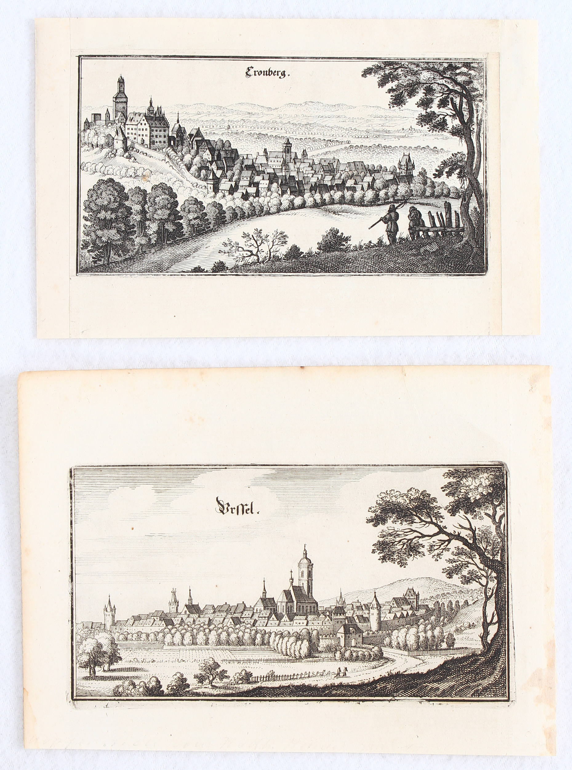Kronberg / 4 Bll. (Meisner u. Merian)