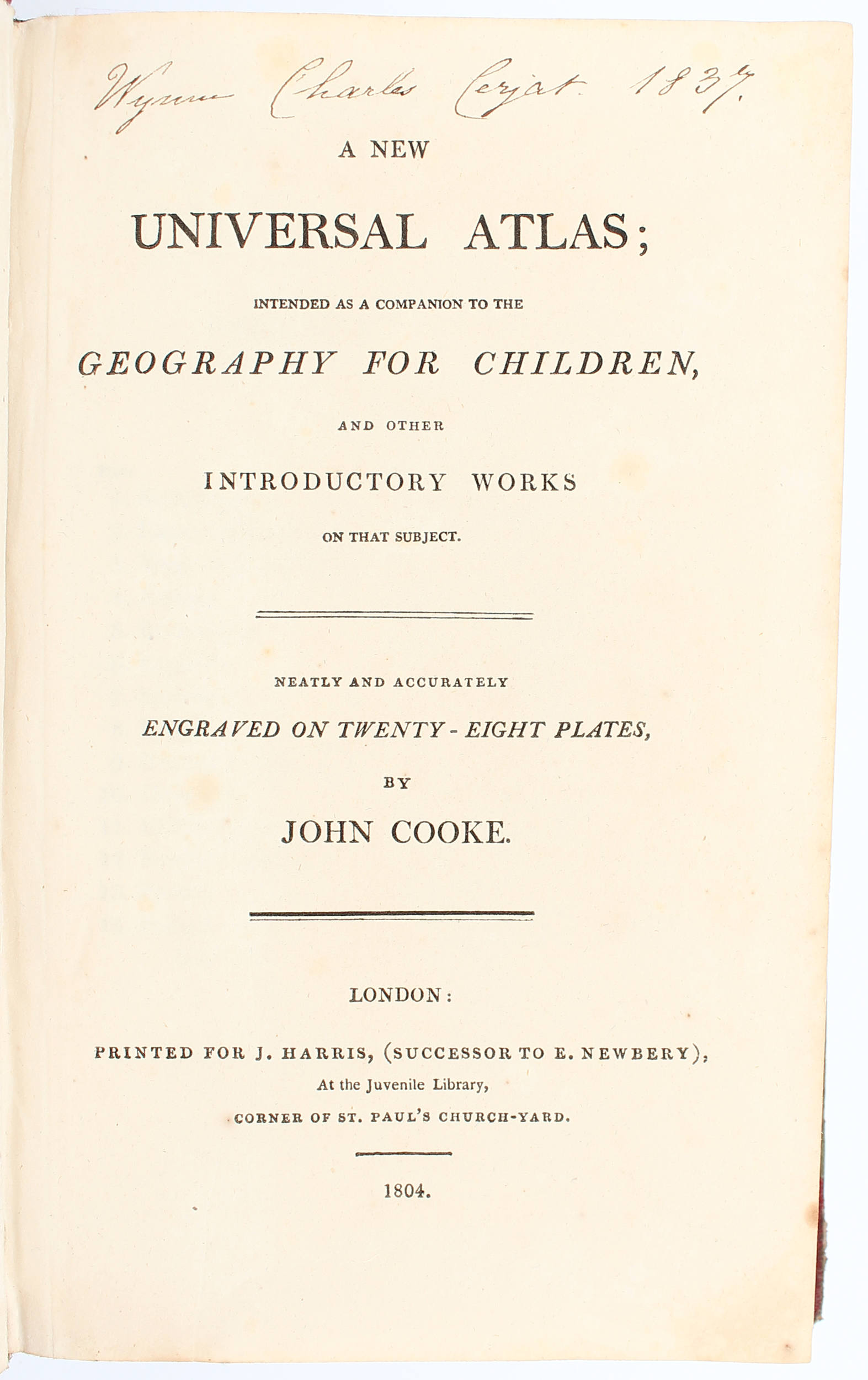 Cooke, Universal atlas for children