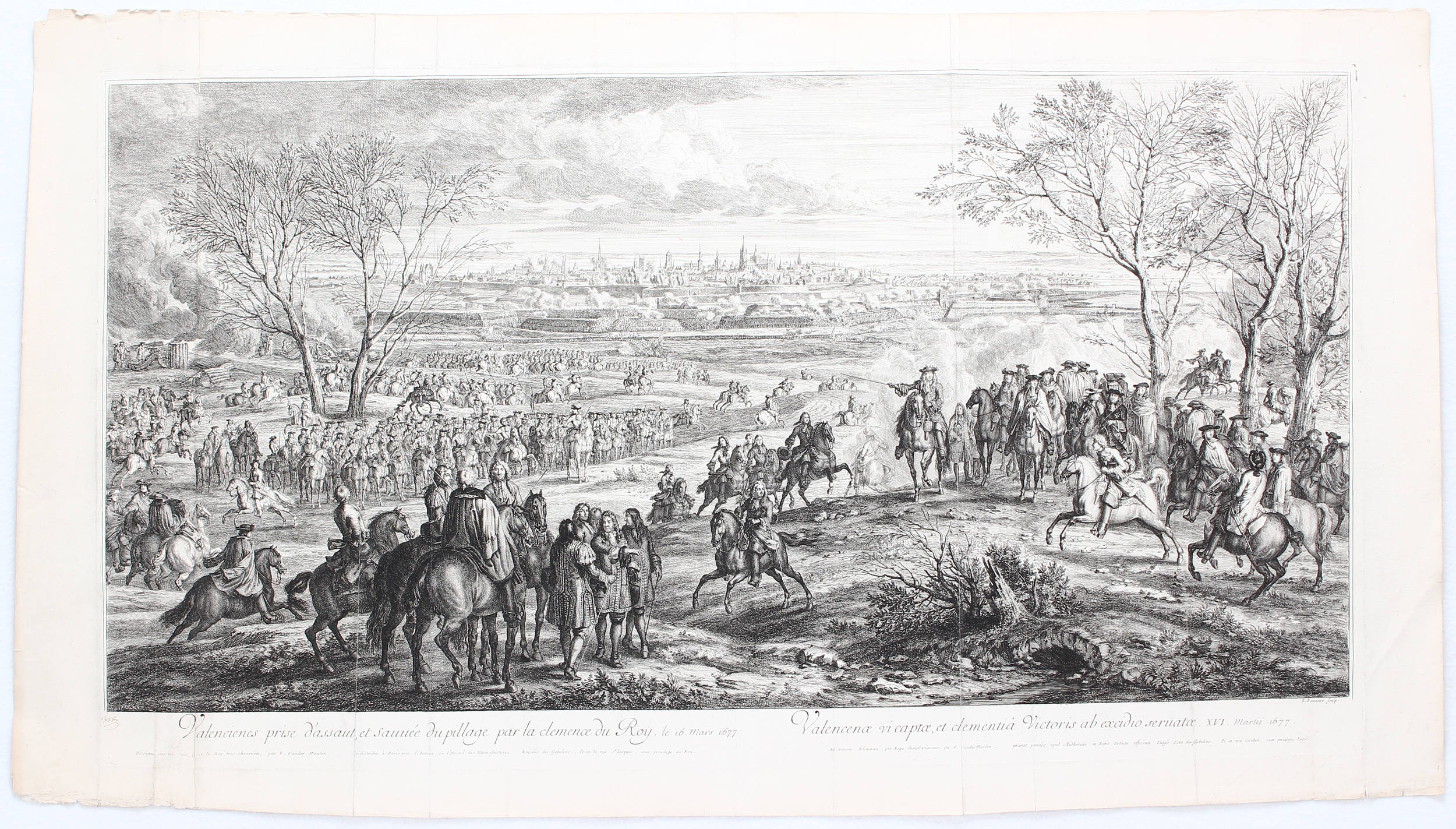 Douai u. Valenciennes. 2 Bll. Meulen-Bonnart