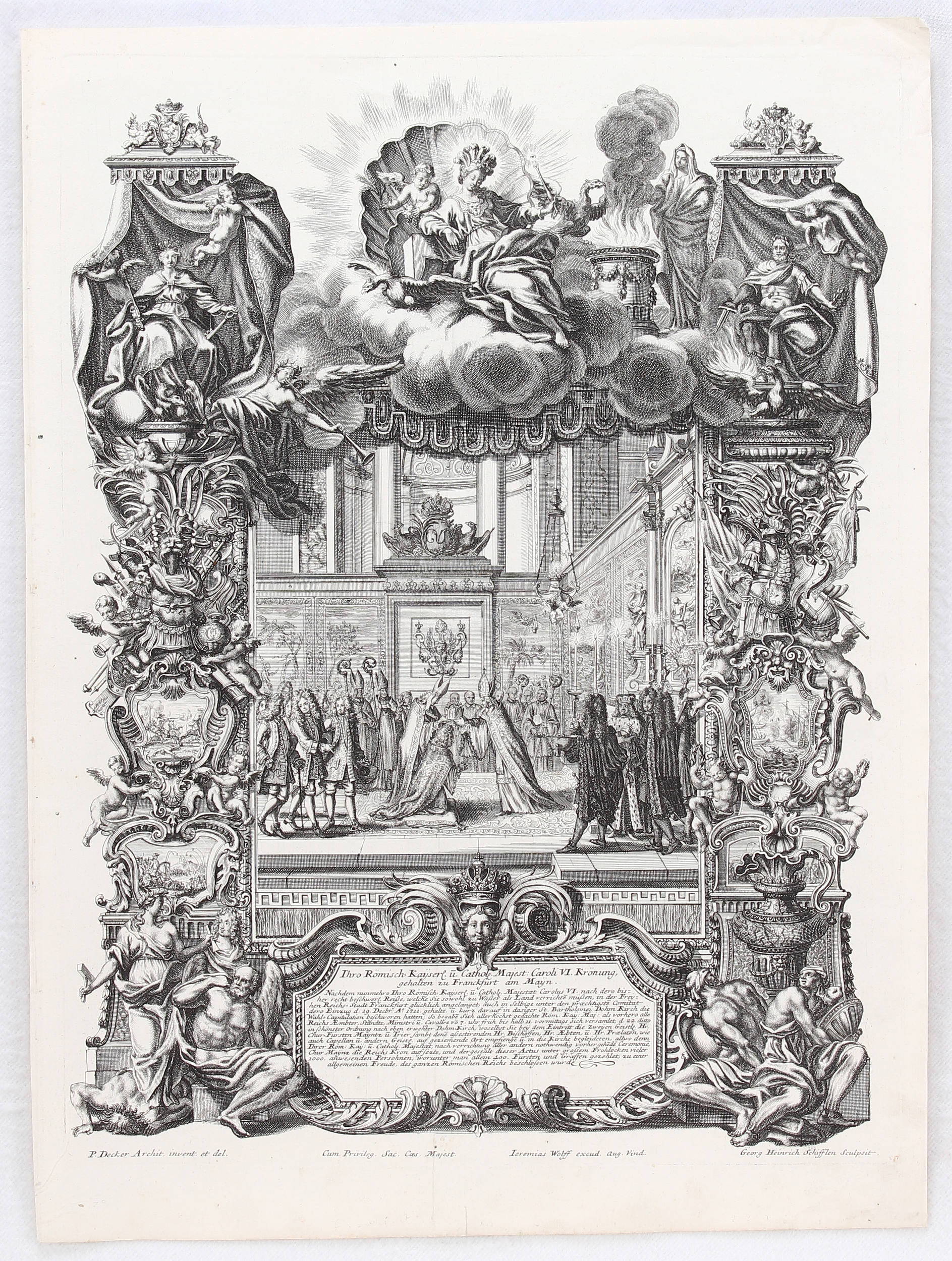 Herrscher. 4 Bll. Decker-Corvinus / 9 Bll.