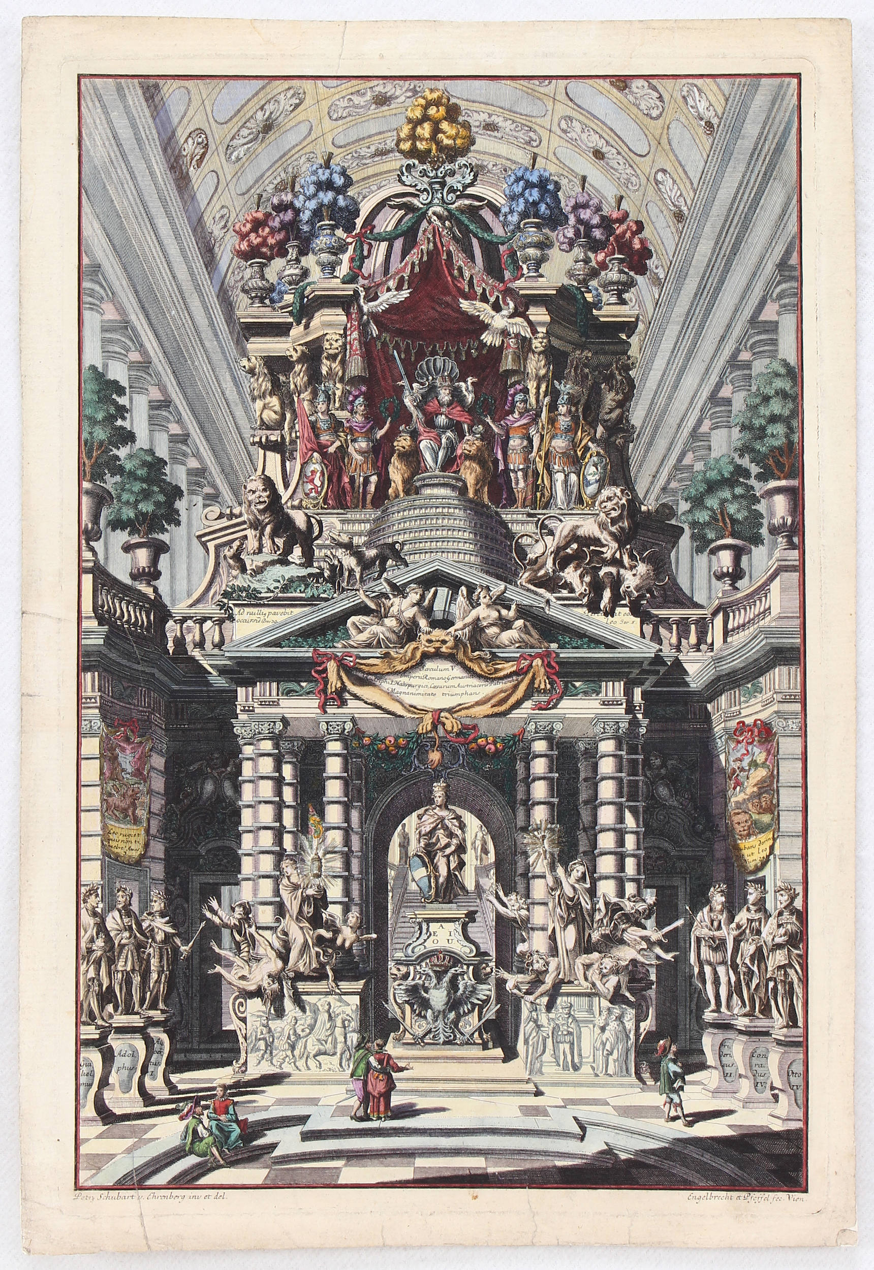 Herrscher. 4 Bll. Decker-Corvinus / 9 Bll.