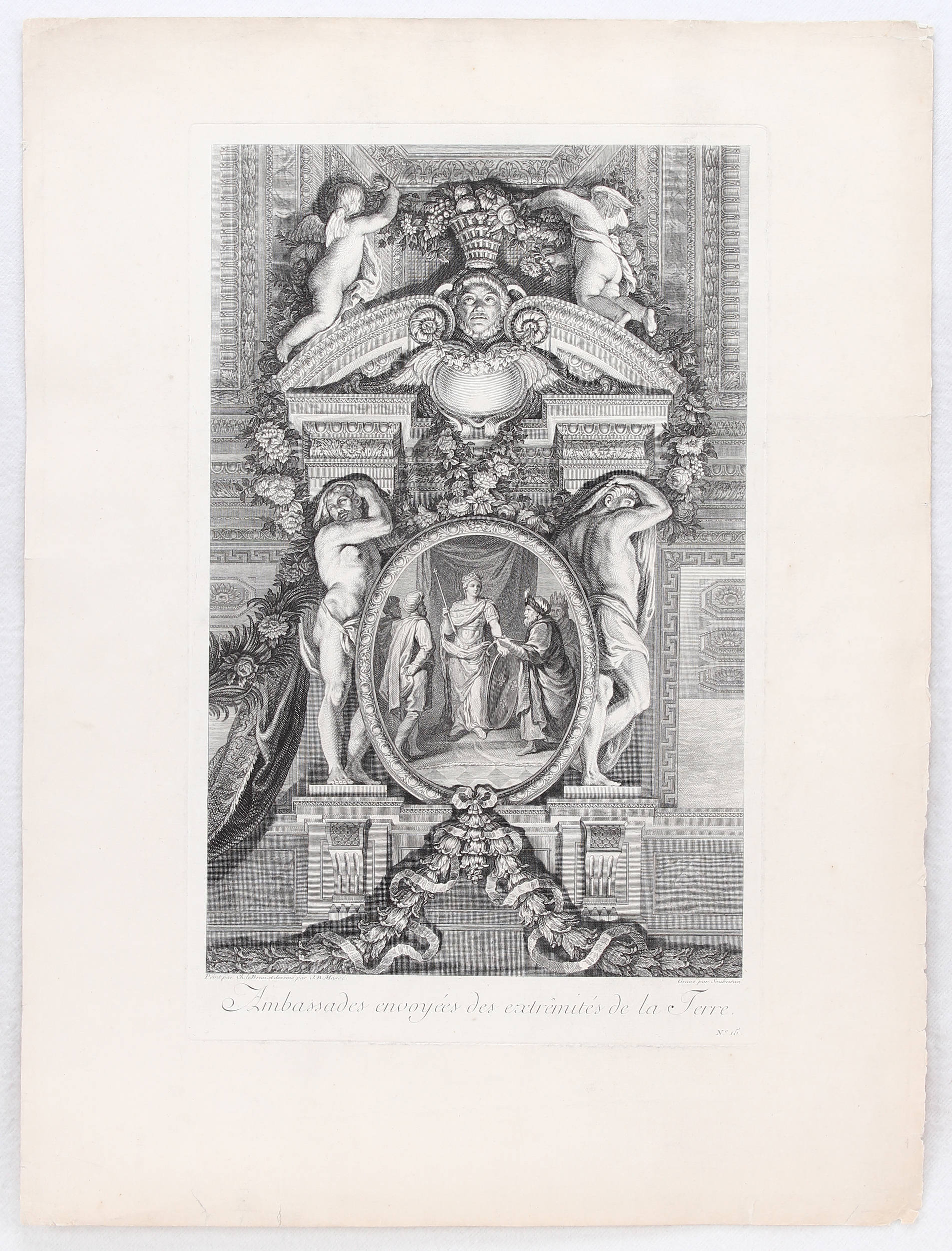 Herrscher. 4 Bll. Decker-Corvinus / 9 Bll.