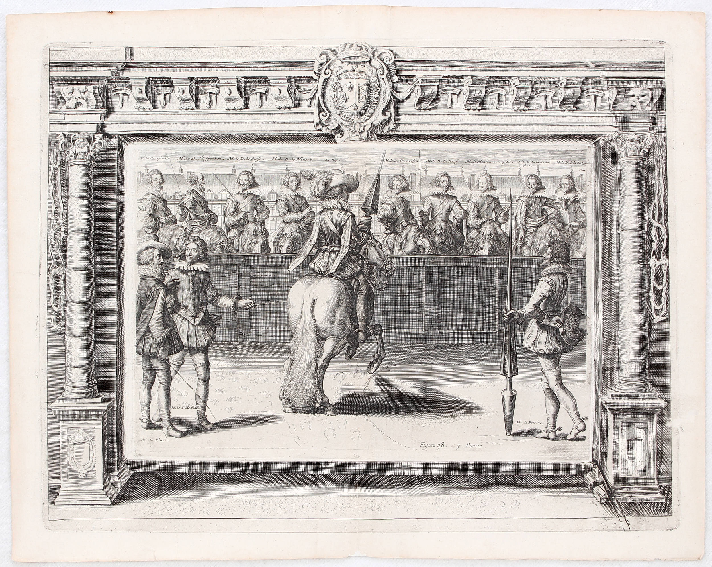 Reitschule. 8 Bll. (Pluvinel)
