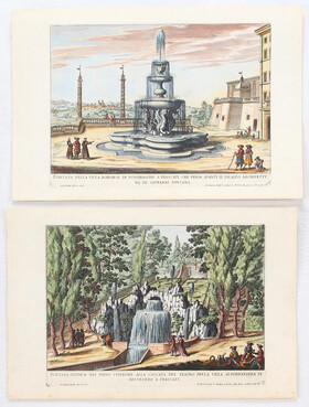 Rom. 10 Bll. Brunnen. Falda-Rossi