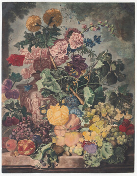 Frucht- u. Blumenstück. Earlom-Huysum / 5 Bll.