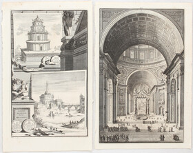 Rom. Antike Bauten. 24 Bll. (Graevius)