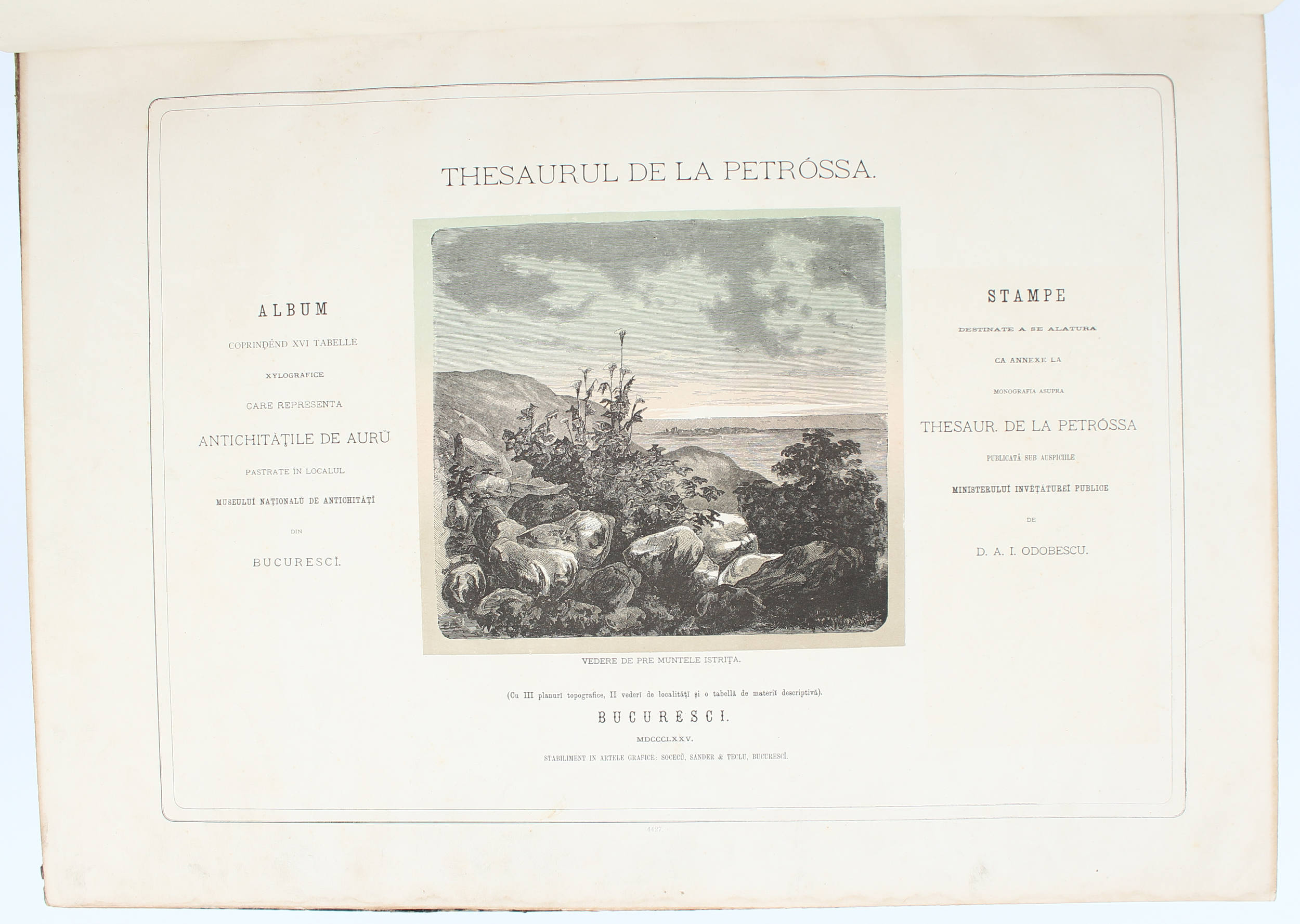 Odobescu, Thesaurul de la Petróssa