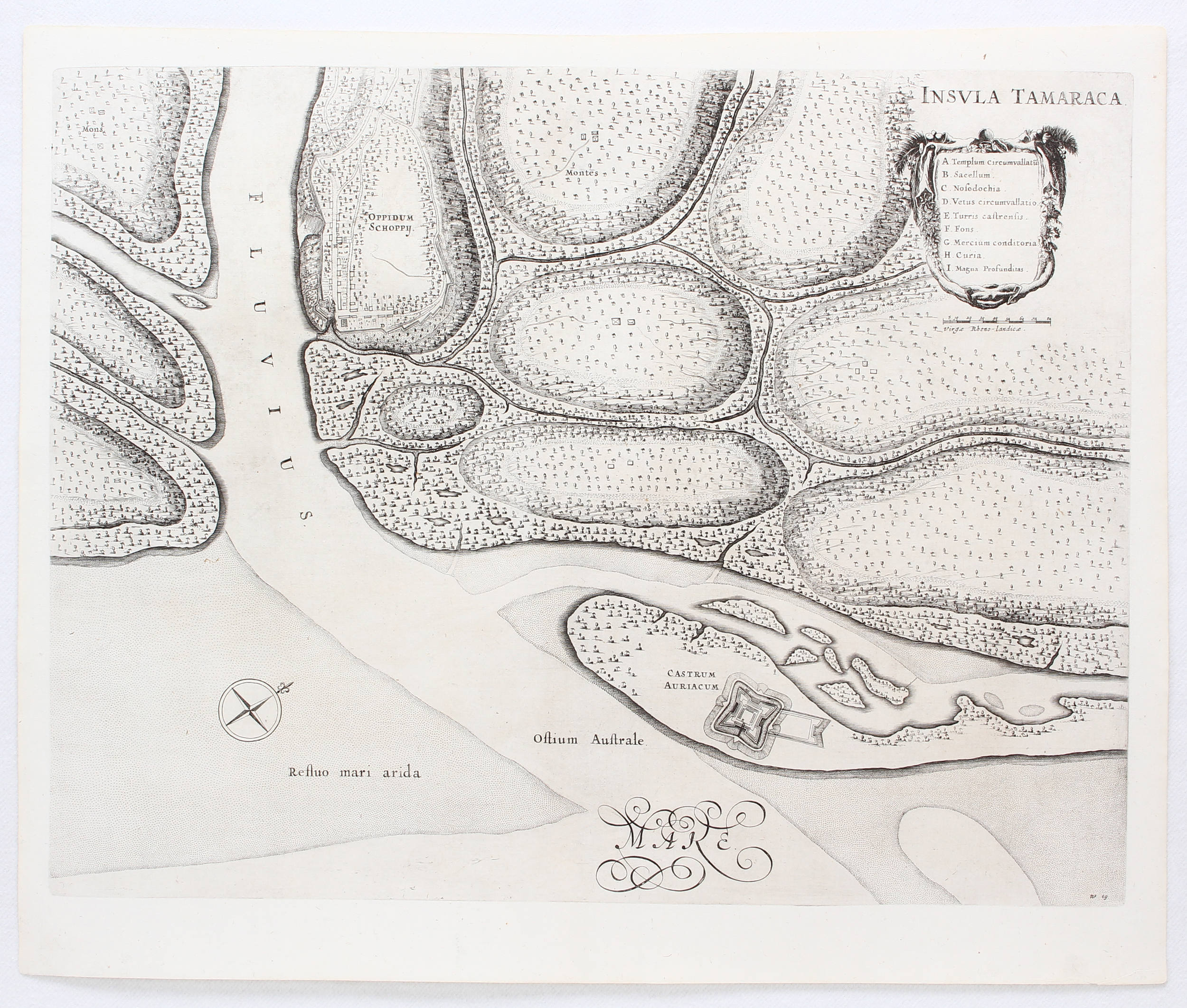 Brasilien. 6 Bll. Karten (aus Barlaeus)