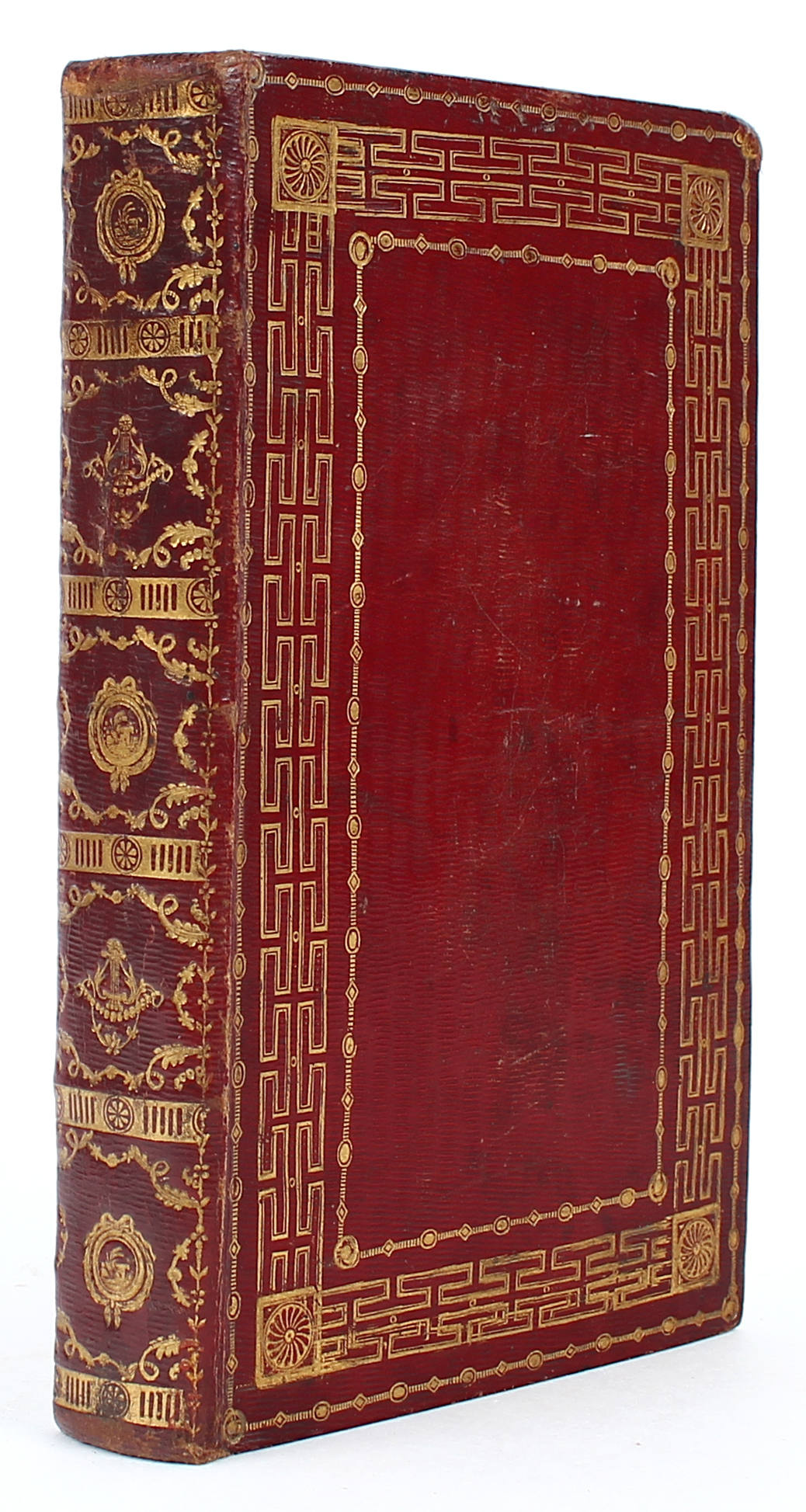 Roter Saffianband über Ufficio 1756