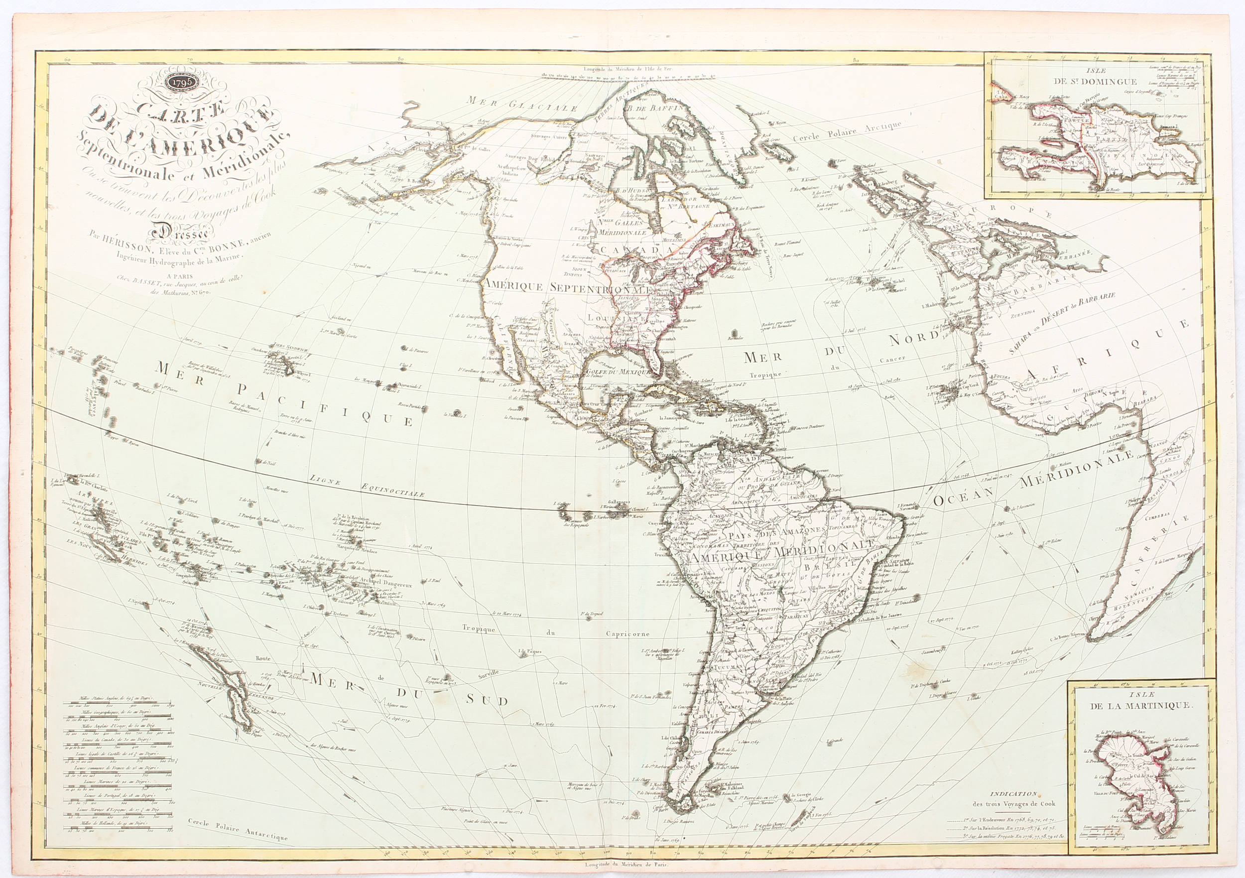 Amerika, 1795. Hérisson-Bonne-Basset