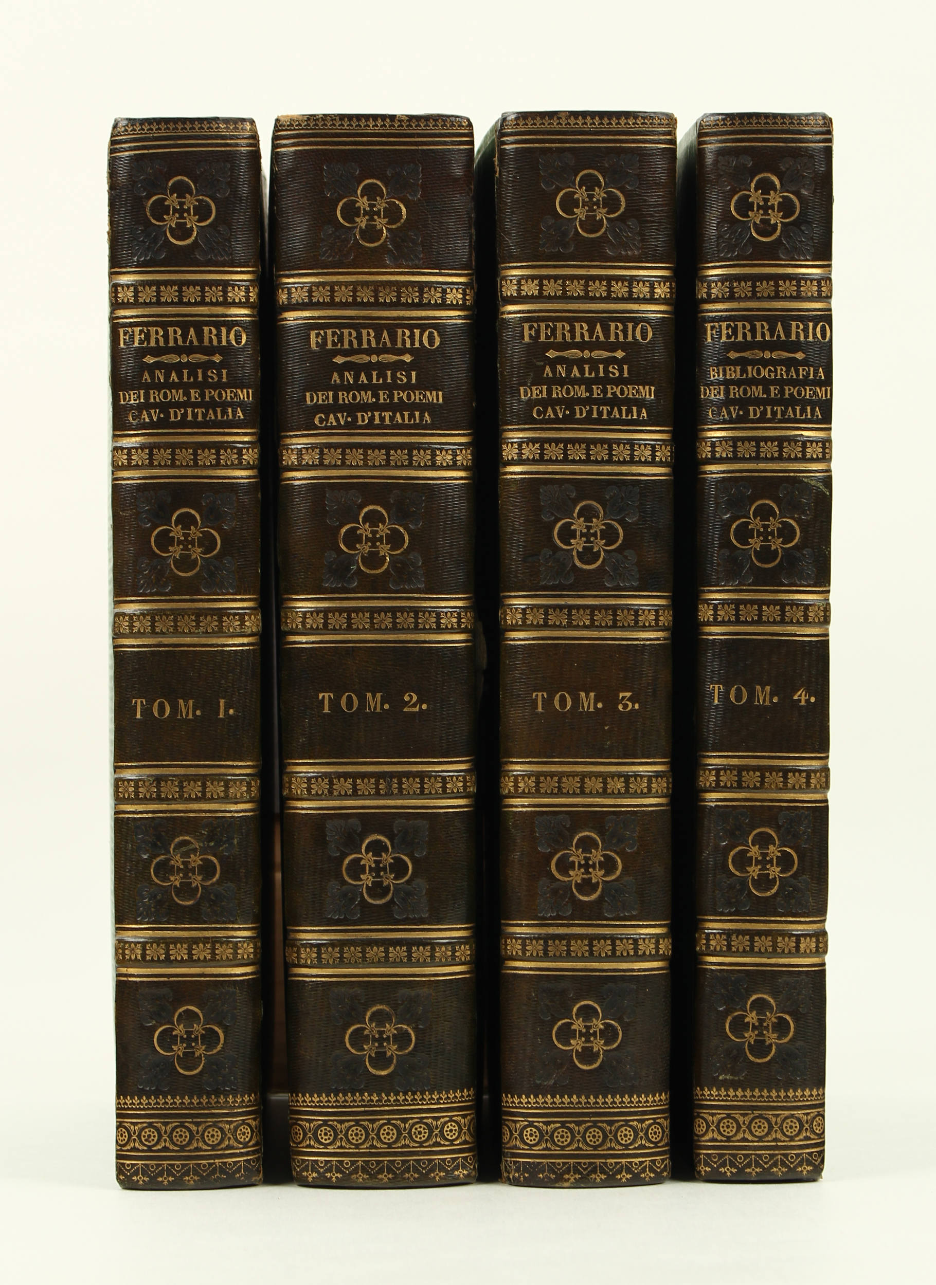 Ferrario, Storia ed analisi. 4 Bde.