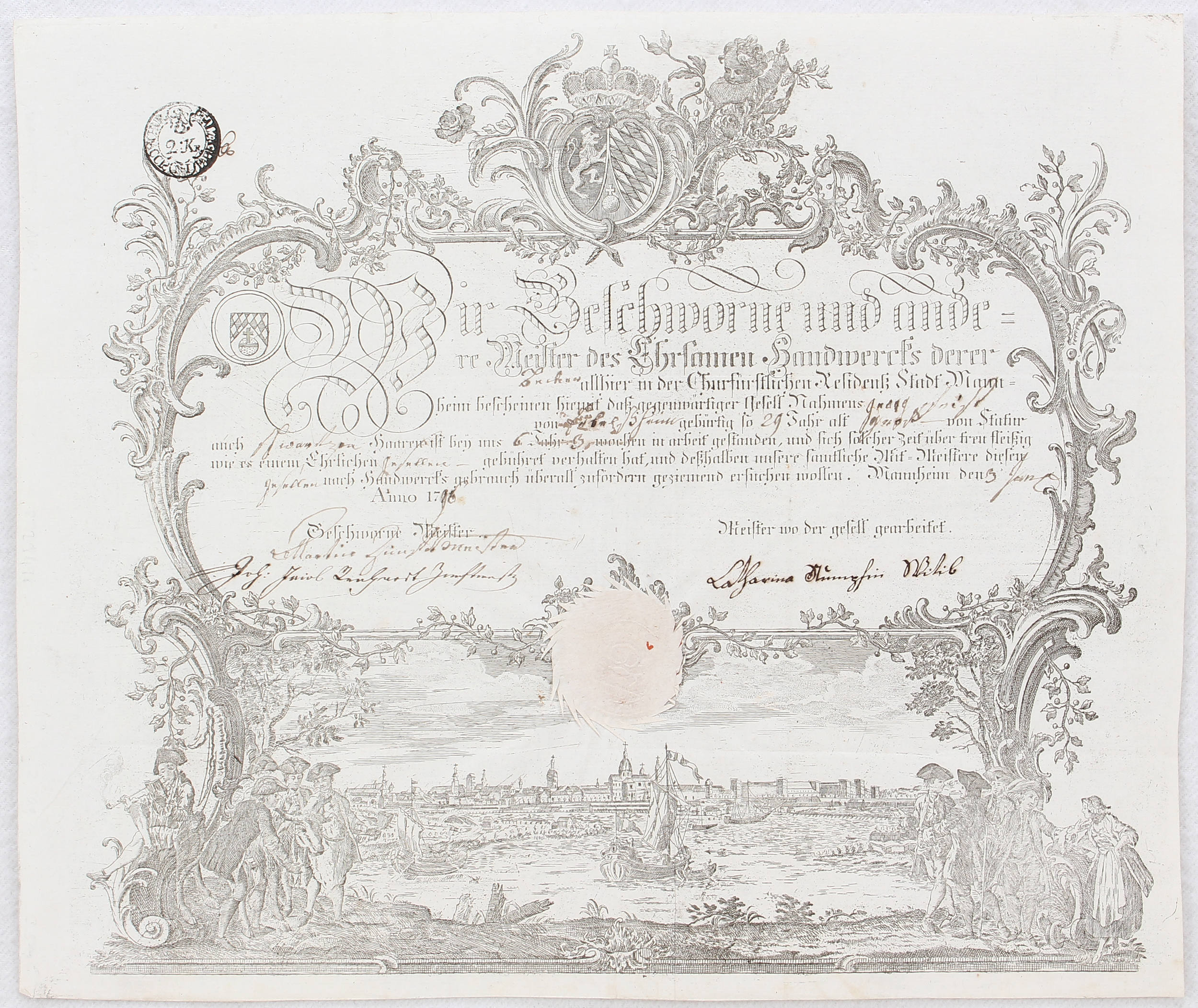 Mannheim / 3 Bll. Kundschaften