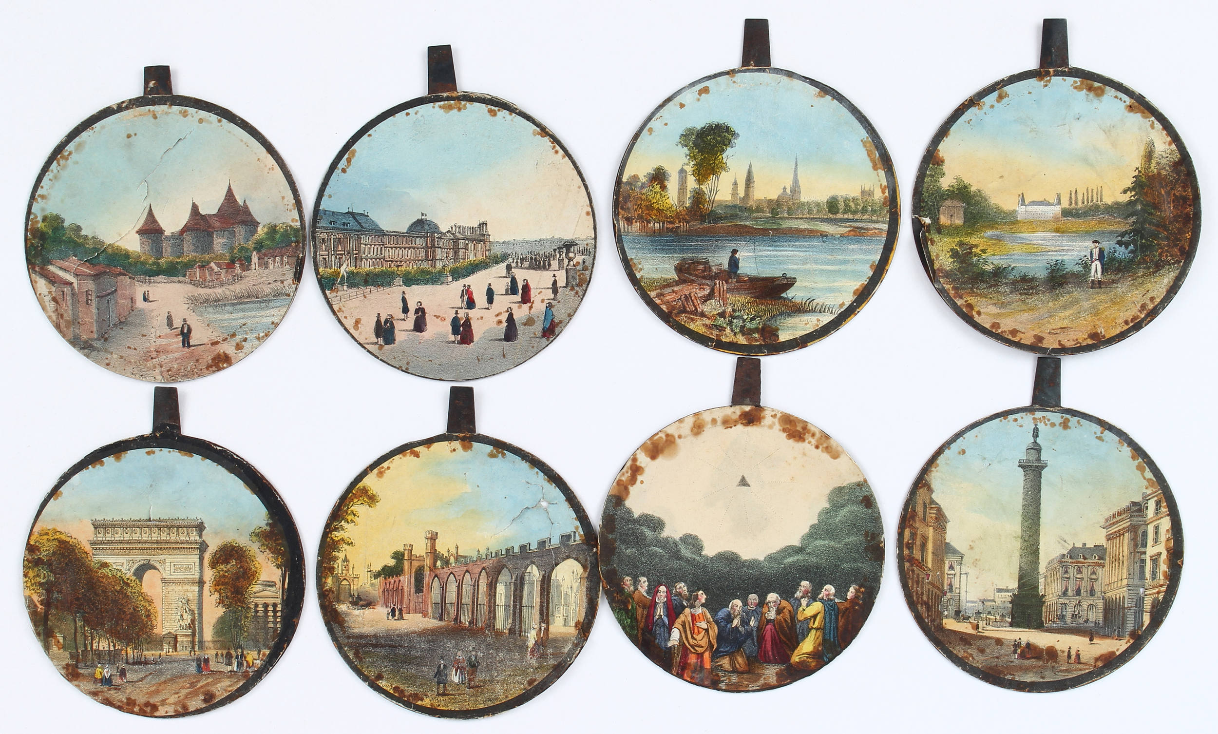 Lorgnette pittoresque. 8 Teile