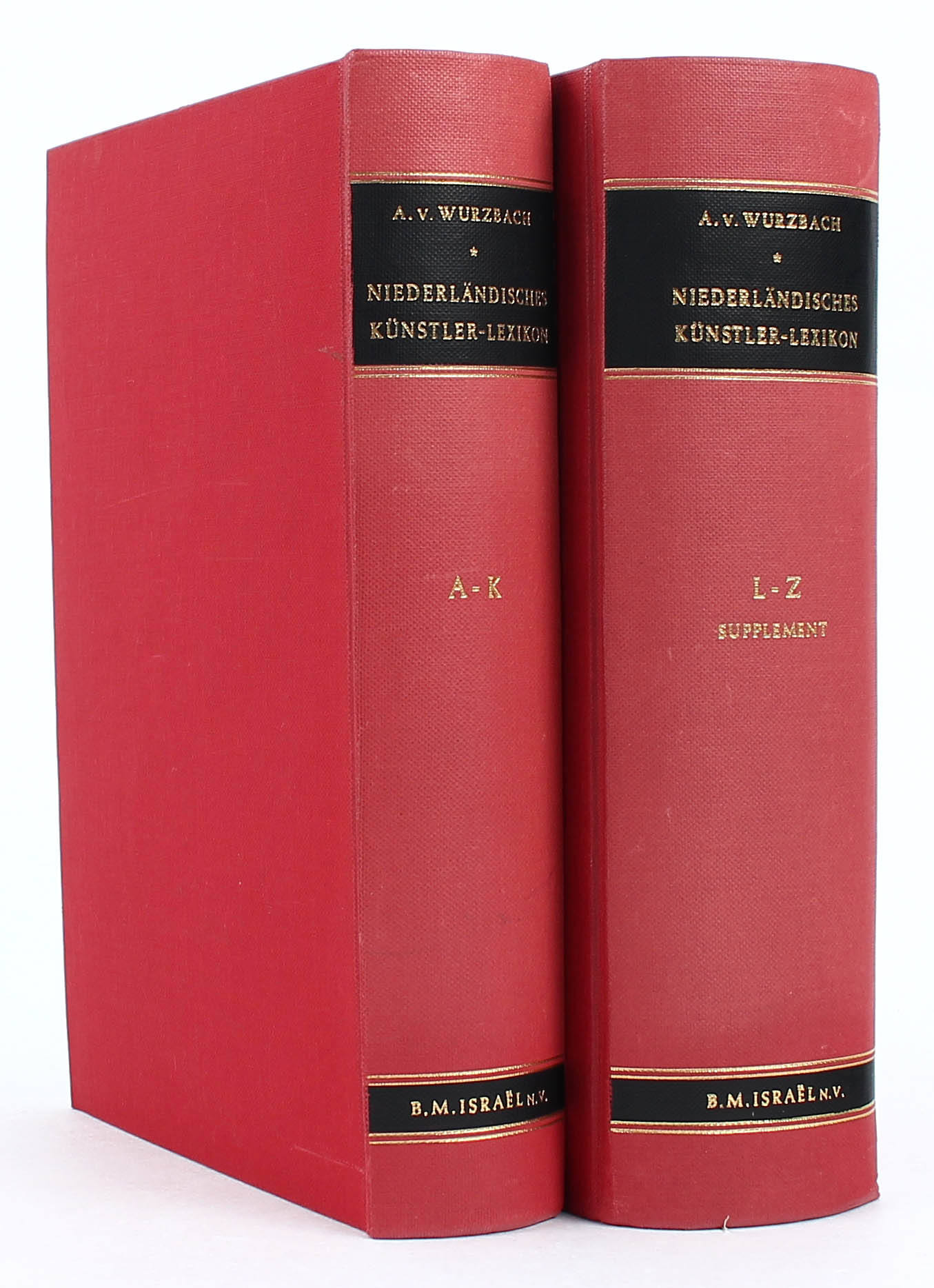 Wurzbach, Niederl. Künstler-Lexikon. 3 in 2 Bdn.