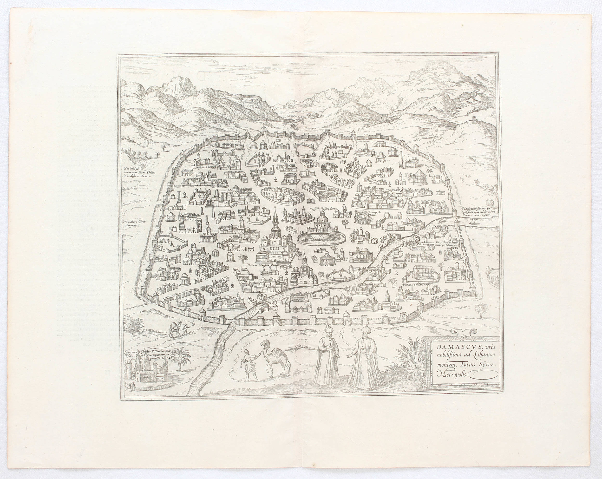Damaskus. (Braun-Hogenberg) / 6 Bll.