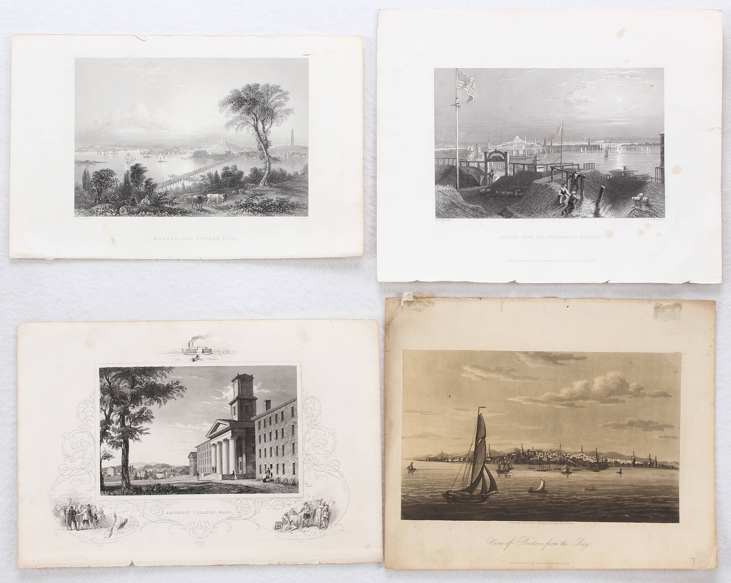 Boston. Kl. anonymer Plan / Ca. 45 Bll.