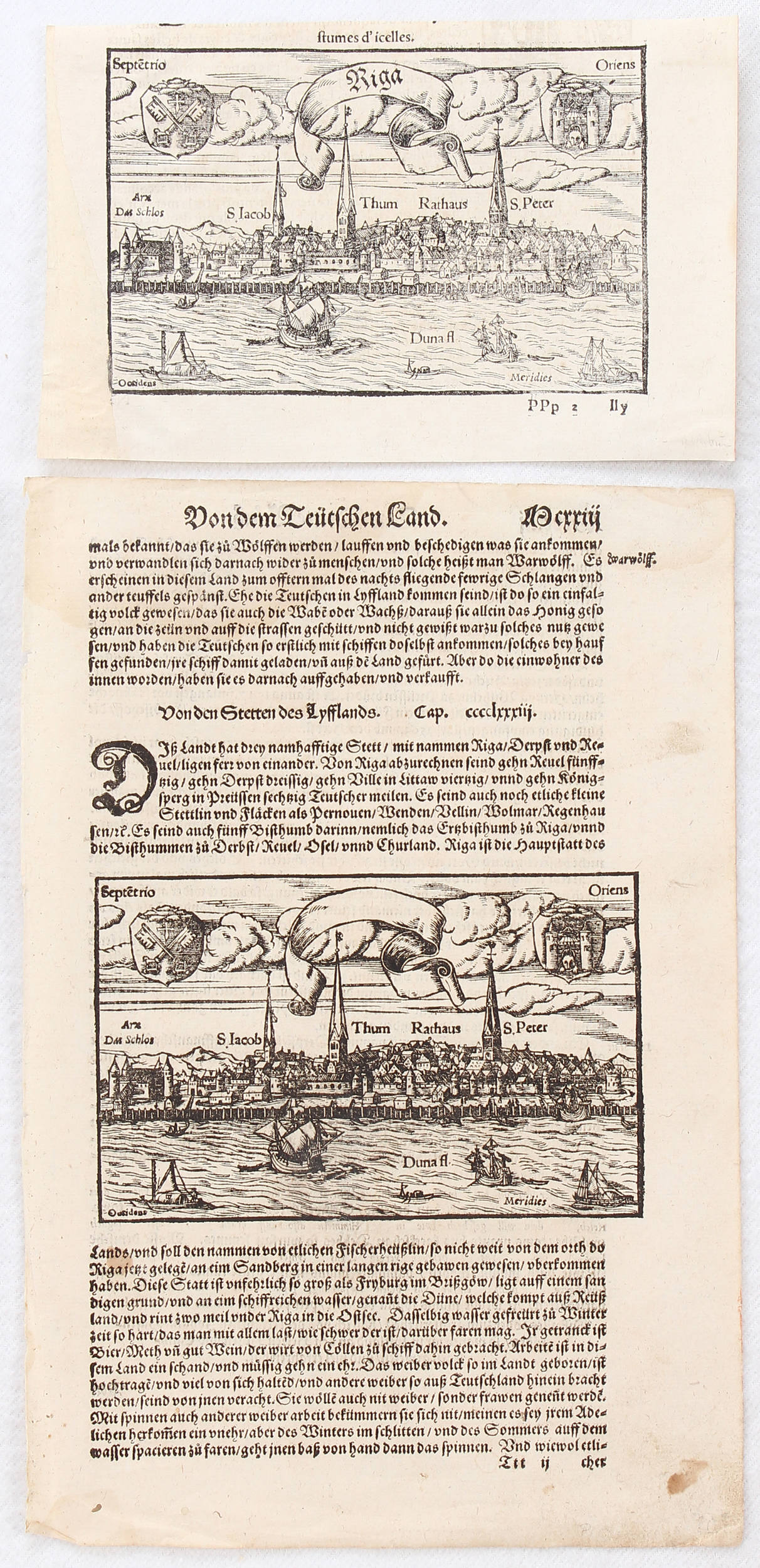 Riga. (Merian) / 7 Bll.