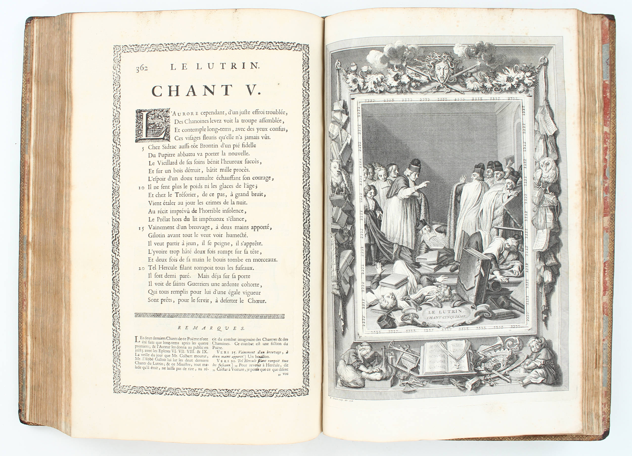 Boileau-Despréaux, Oeuvres. 2 Bde.