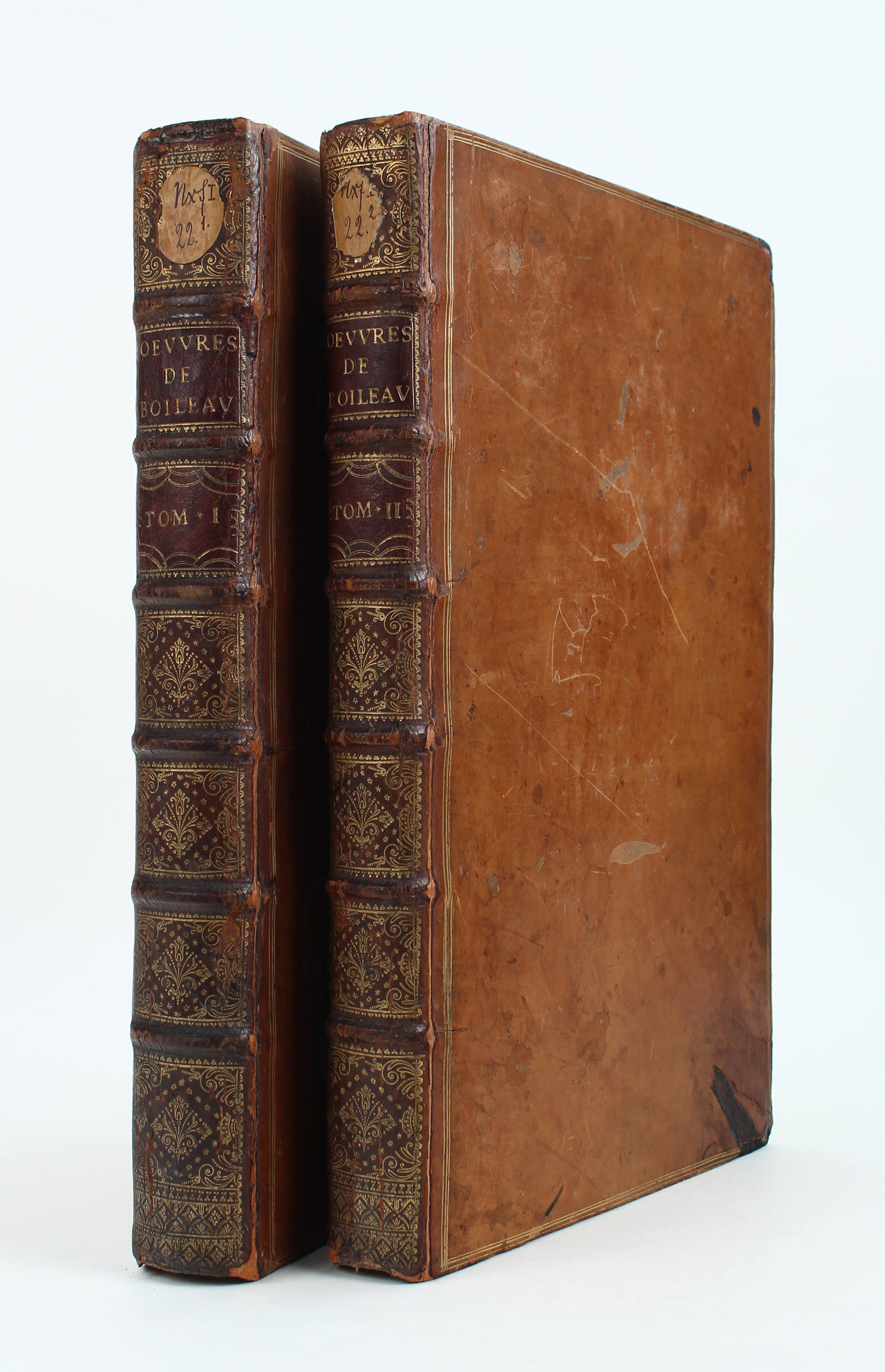 Boileau-Despréaux, Oeuvres. 2 Bde.