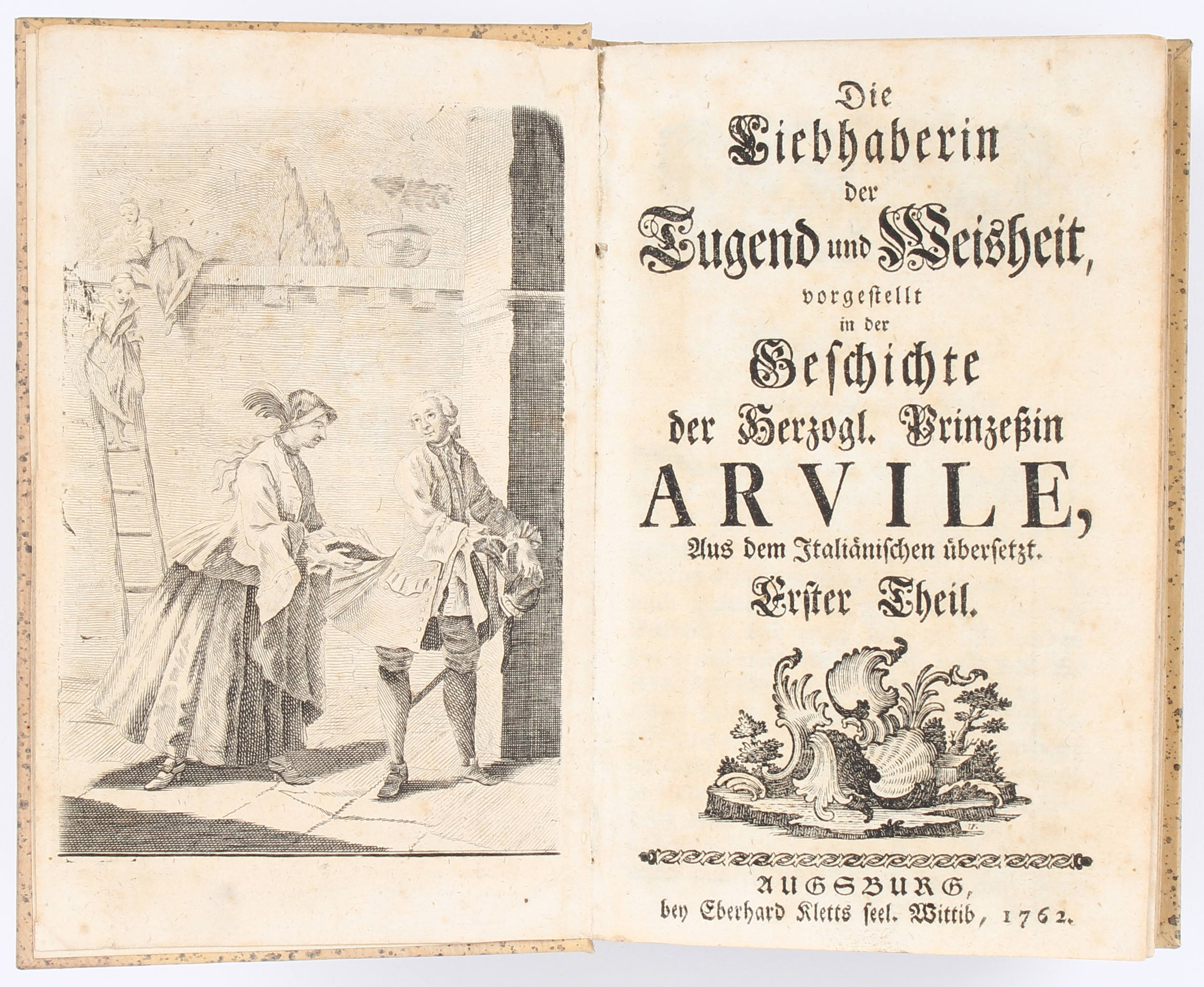 (Chiari), Liebhaberin der Tugend. 3 Bde.